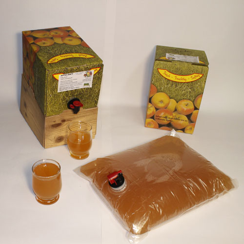 5l Apfel Birnen Saft Bag-in-Box Karton Direktsaft naturtrüb - VC ...